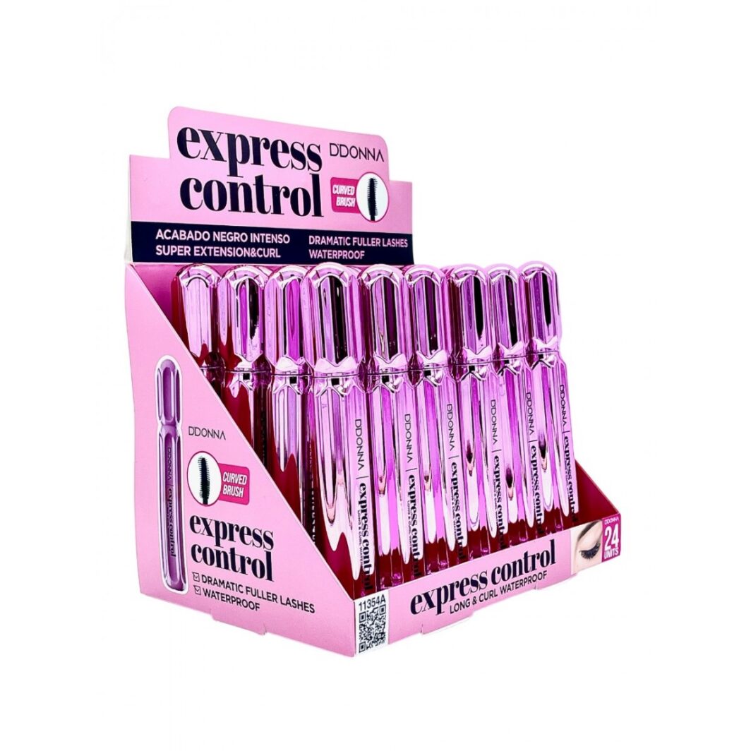 DONNA COSMETICS MÁSCARA DE PESTAÑAS EXPRESS CONTROL WATERPROOF - Imagen 2