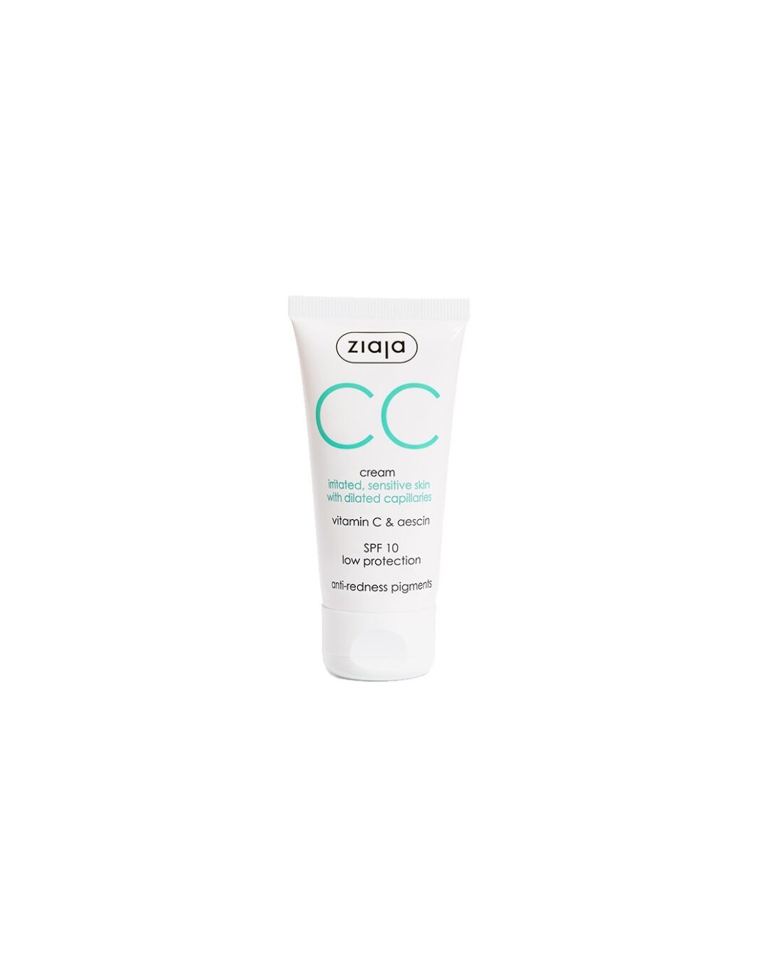 ZIAJA CC CREAM CORRECTORA PARA PIELES HIRRITADAS Y SENSIBLES