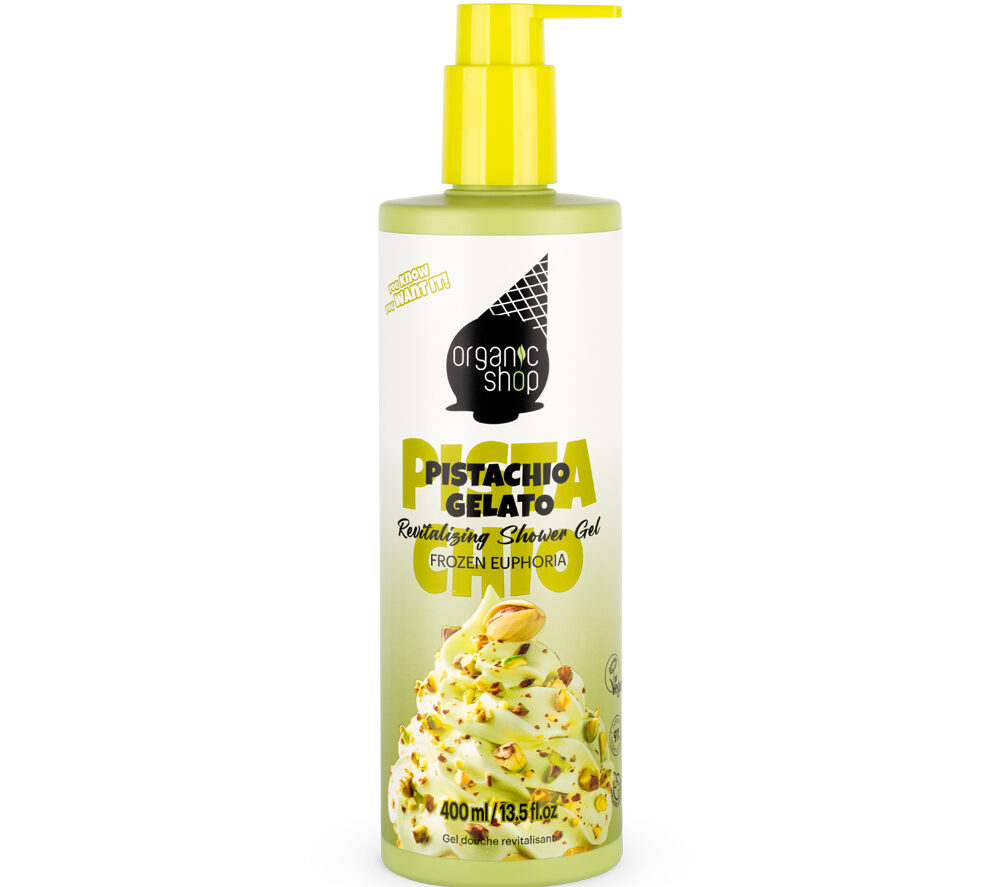 ORGANIC SHOP GEL DE DUCHA REVITALIZANTE PISTACHO GELATO