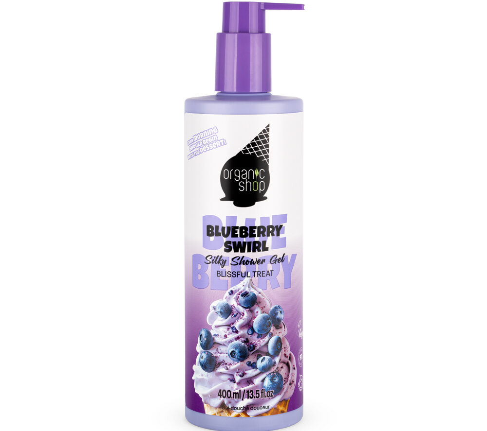 ORGANIC SHOP GEL DE DUCHA SEDOSO REMOLINOS DE ARÁNDANOS HELADOS