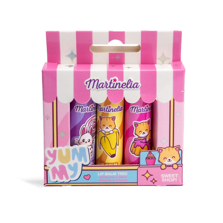 MARTINELIA COLECCIÓN DE BÁLSAMOS LABIALES YUMMY ANIMALS