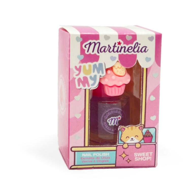 MARTINELIA SET ESMALTE PURPURINAS Y ANILLO TARTALETA