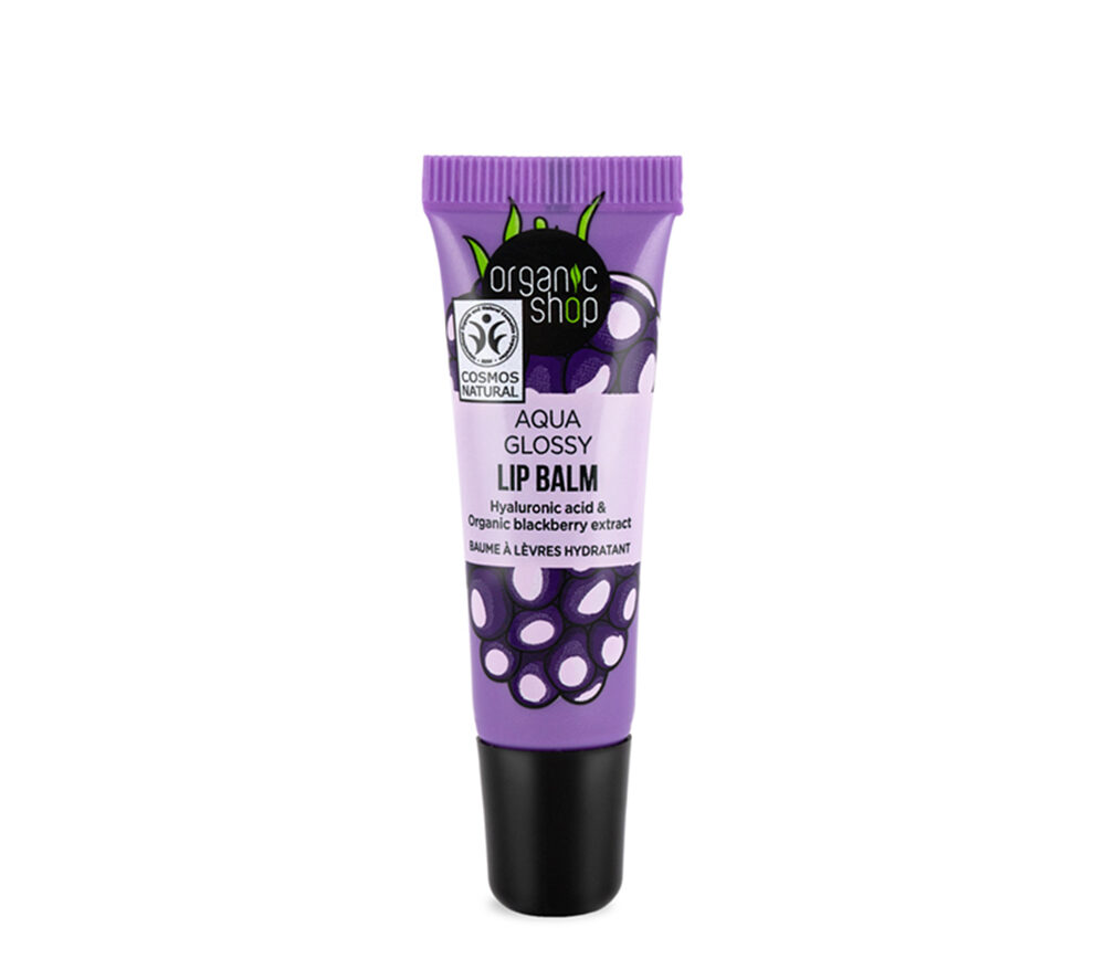 ORGANIC SHOP BÁLSAMO LABIAL MORA ECOLÓGICA Y ÁCIDO HIALURÓNICO