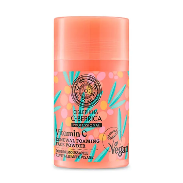NATURA SIBÉRICA C-BERRICA POLVOS FACIALES LIMPIADORES PURIFICANTES VITAMINA C