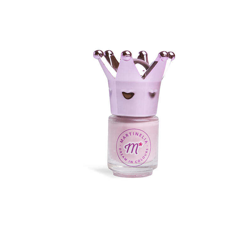 MARTINELIA ESMALTE DE UÑAS AL AGUA CON CORONA ROSA