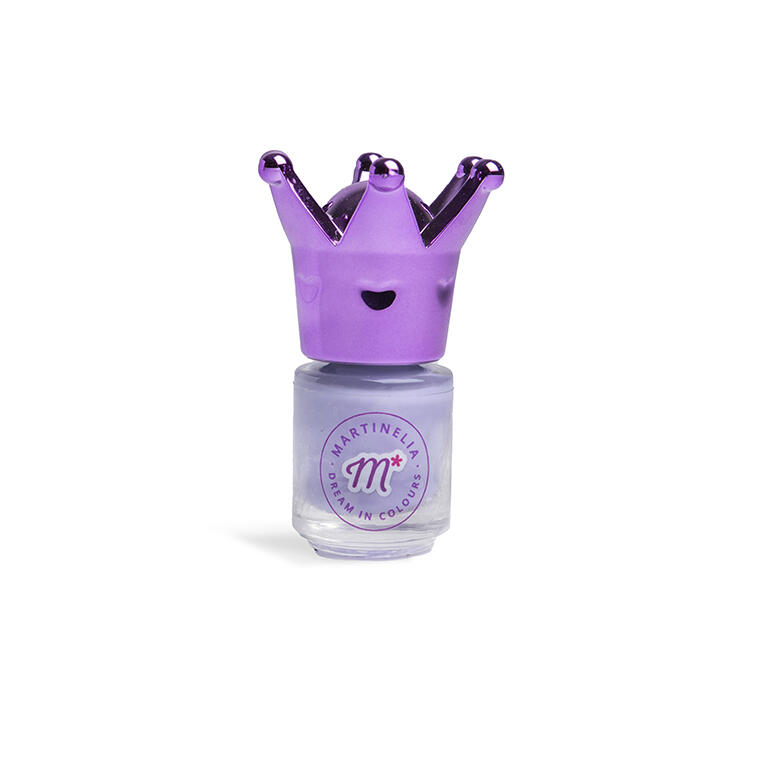 MARTINELIA ESMALTE DE UÑAS AL AGUA CON CORONA LILA