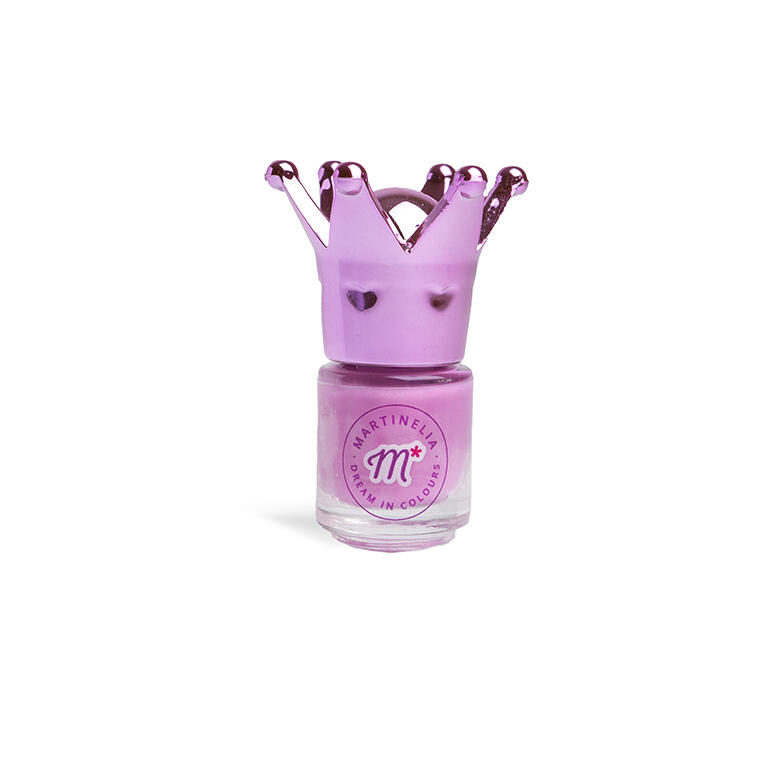 MARTINELIA ESMALTE DE UÑAS AL AGUA CON CORONA FUCSIA