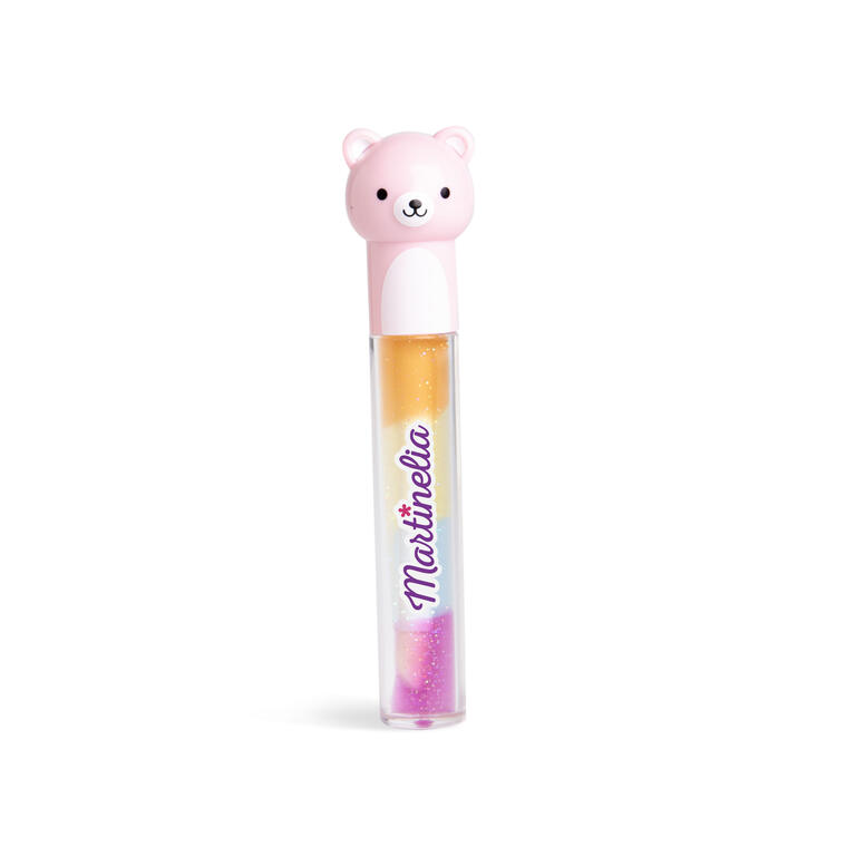 MARTINELIA LIP GLOSS SHINY DE CREMA OSO ROSA