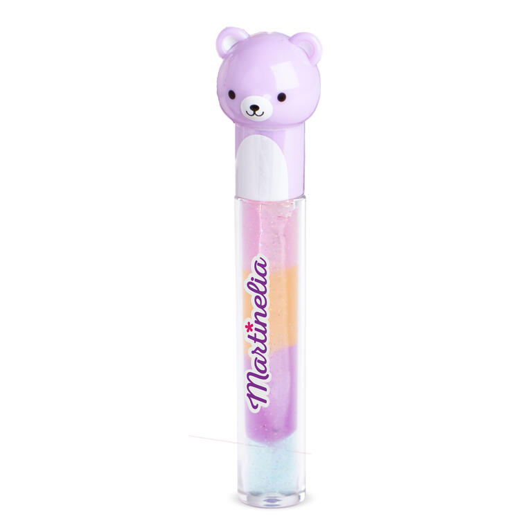 MARTINELIA LIP GLOSS SHINY DE FRESA OSO LILA