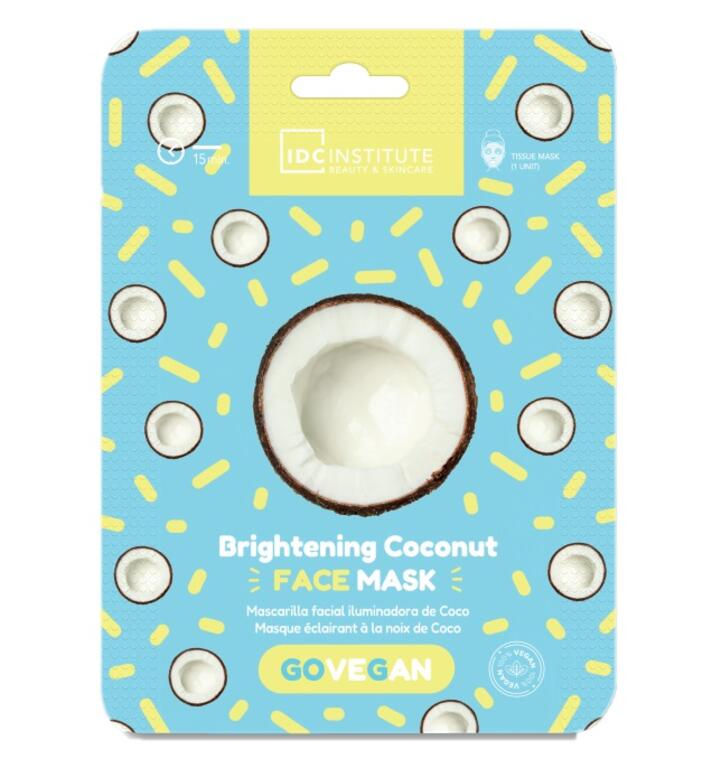 IDC INSTITUTE MASCARILLA FACIAL VEGANA DE COCO