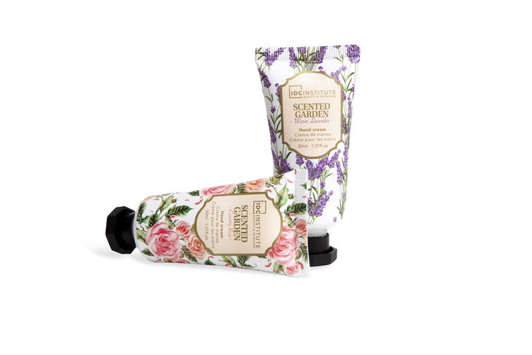 IDC INSTITUTE SCENTED GARDEN CREMA DE MANOS DE PEONÍA Y ROSA