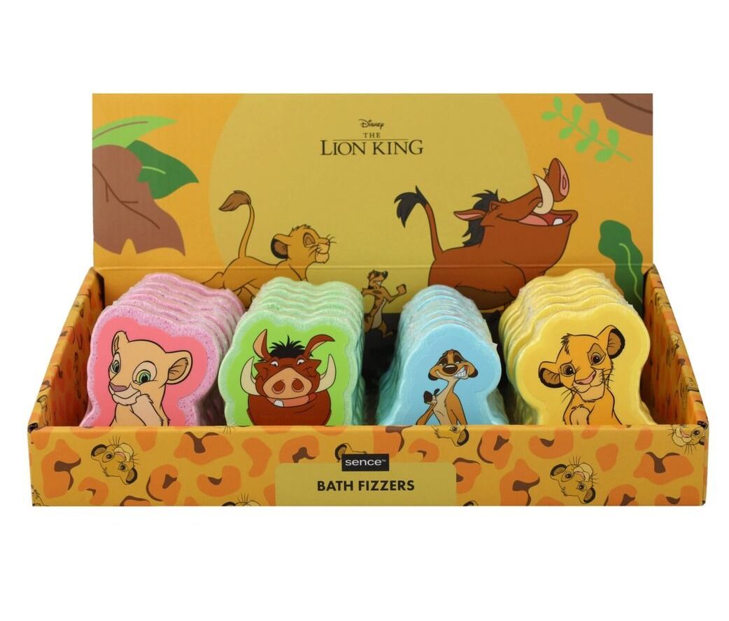 SENCE DISNEY BOMBA DE BAÑO PUMBA THE LION KING