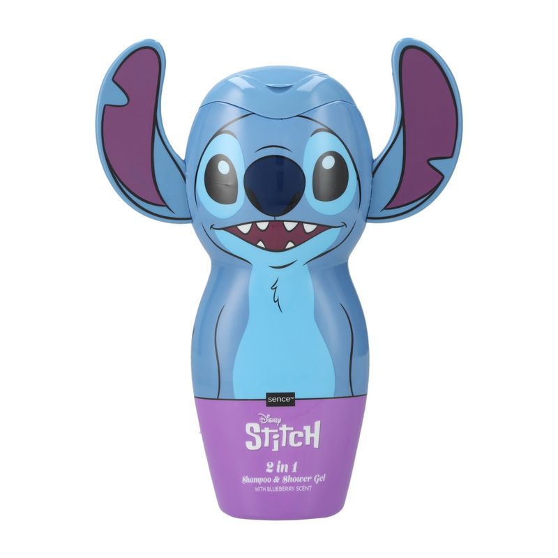 SENCE DISNEY STITCH Y ANGEL CHAMPÚ Y GEL ARÁNDANOS DULCES