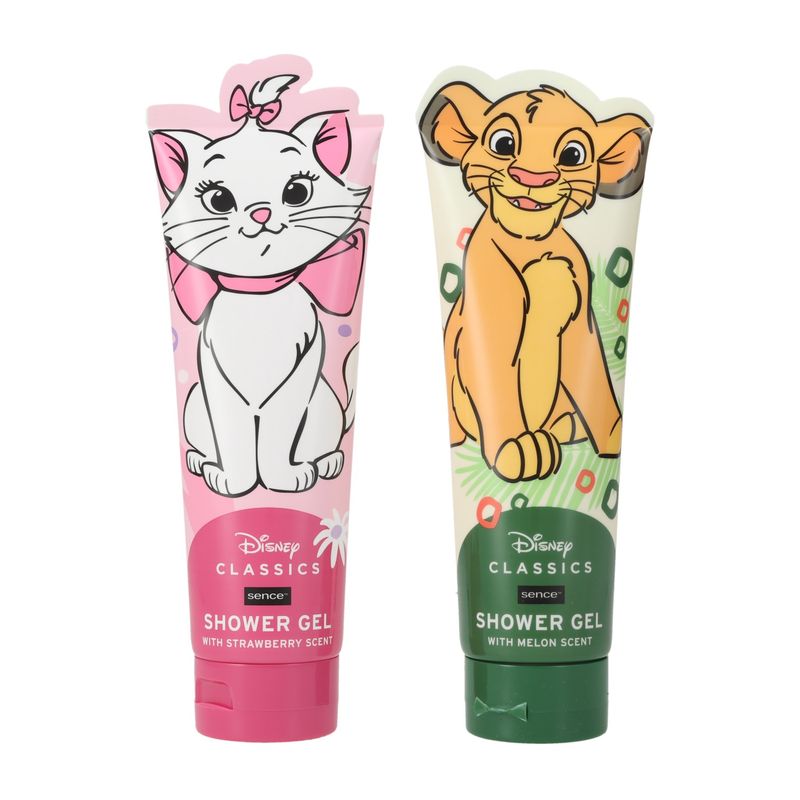 SENCE DISNEY MARIE MARIE GEL DE BAÑO DE FRAMBUESA