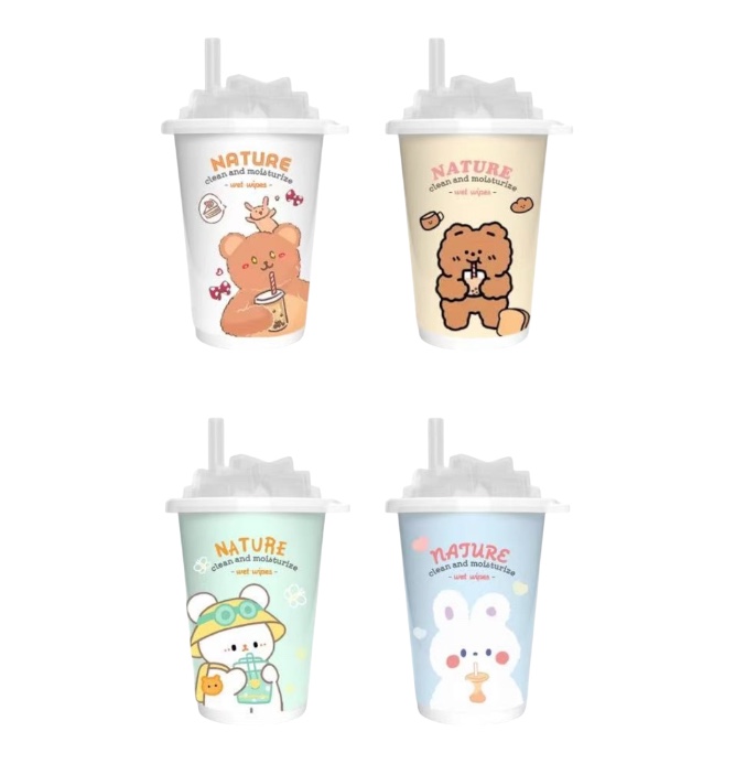 TOALLITAS HÚMEDAS EN LATA SMOOTHIE OSOS Y CONEJOS