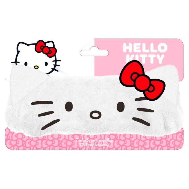 HELLO KITTY TURBANTE PARA SKINCARE