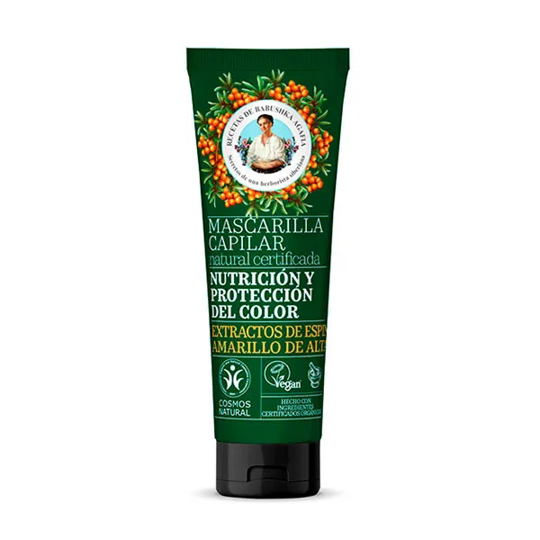 BABUSHKA AGAFIA MASCARILLA NUTRE Y PROTEGE COLOR ESPINO AMARILLO DE ALTÁI