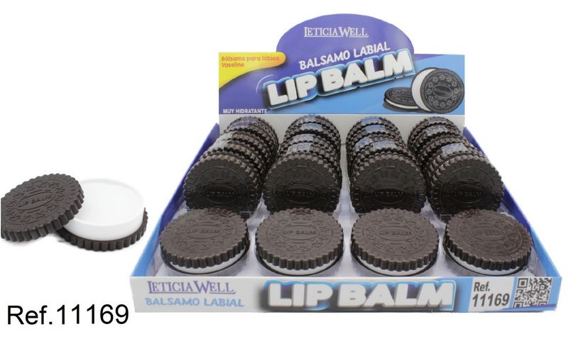 BÁLSAMO LABIAL DE GALLETA OREO LETICIA WELL