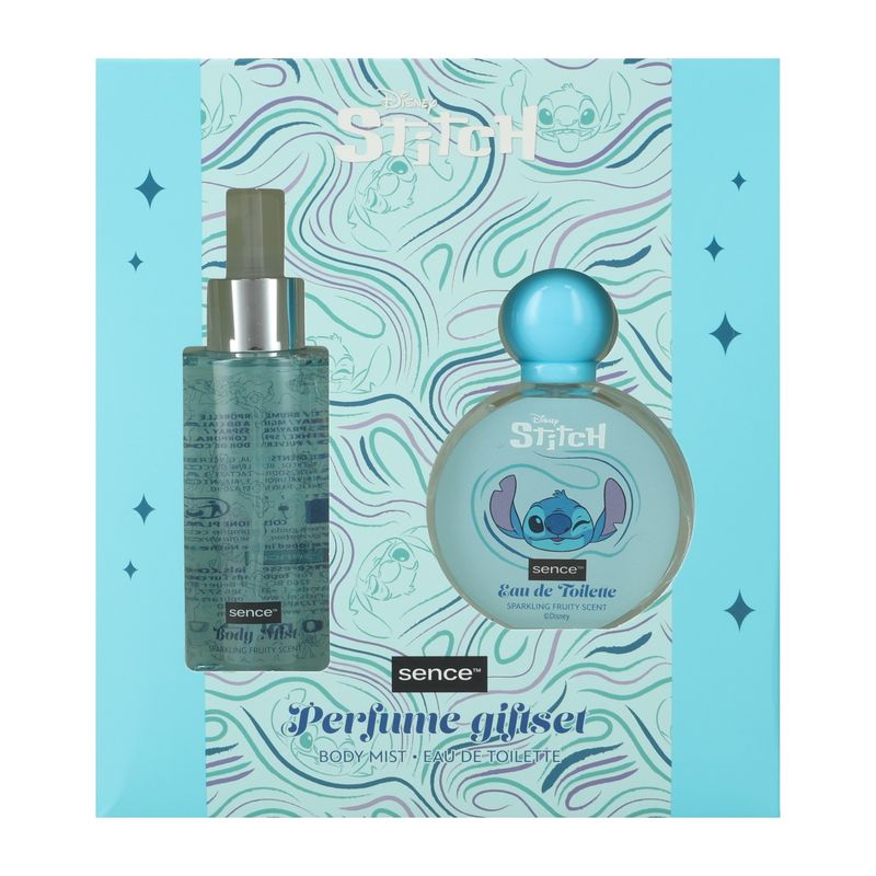 SENCE BEAUTY STITCH DISNEY SET REGALO COLONIA Y BODY MIST