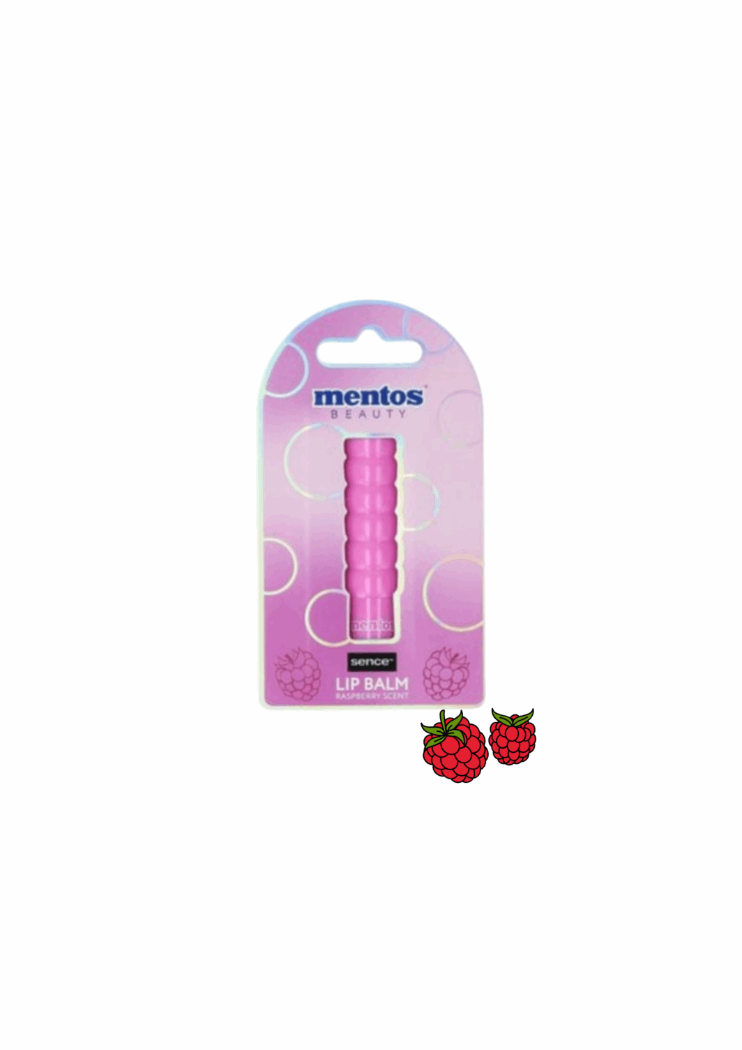 SENCE MENTOS BÁLSAMO LABIAL DE FRAMBUESA CANDY ROLL