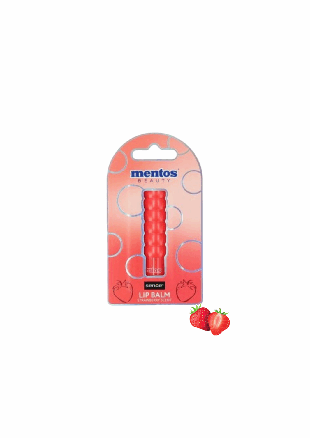 SENCE MENTOS BÁLSAMO LABIAL DE FRESA CANDY ROLL