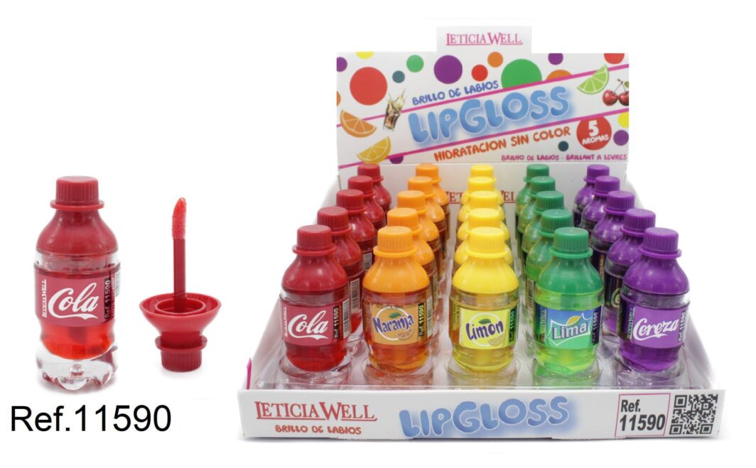LIPGLOSS BOTELLAS COCACOLA LETICIA WELL