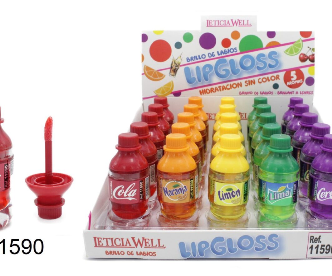 LIPGLOSS BOTELLAS COCACOLA LETICIA WELL