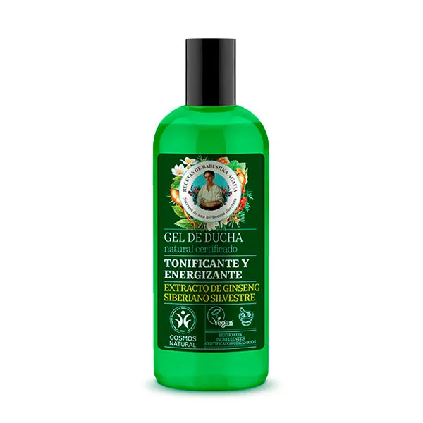 BABUSHKA AGAFIA GEL DE DUCHA TONIFICANTE GINSENG SIBERIANO SILVESTRE