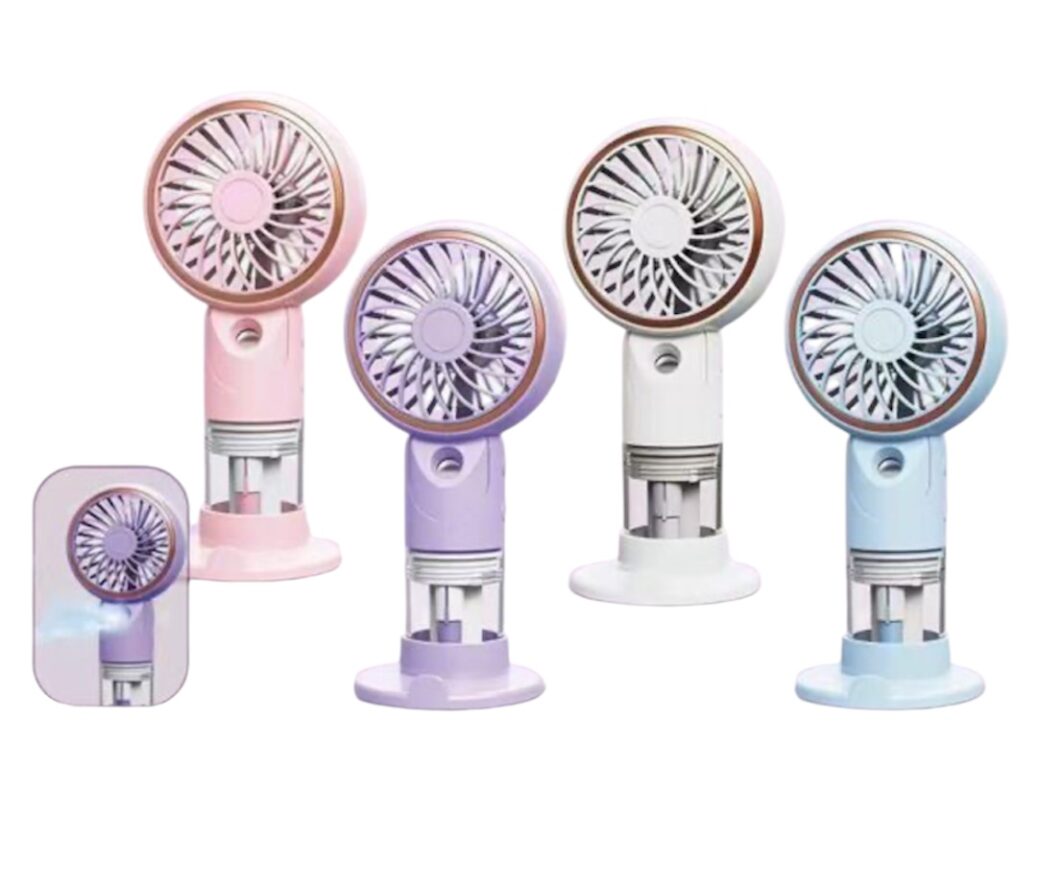 VENTILADOR HUMIFICADOR PARA SKINCARE 2 EN 1 MINI FAN