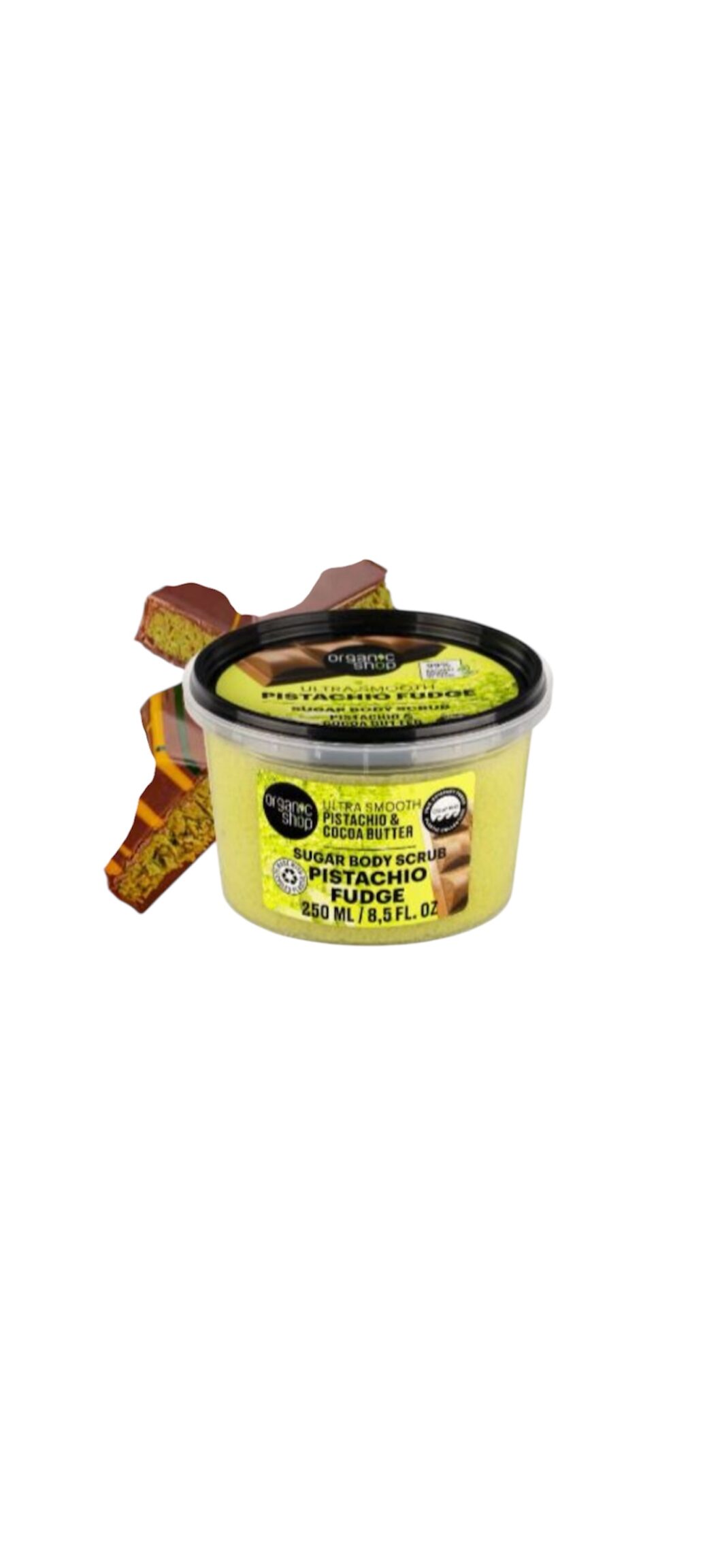 ORGANIC SHOP EXFOLIANTE CORPORAL PISTACHO Y CHOCOLATE FUNDIDO