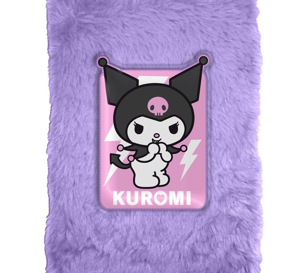CUADERNO DE PELUCHE A5 KUROMI SANRIO