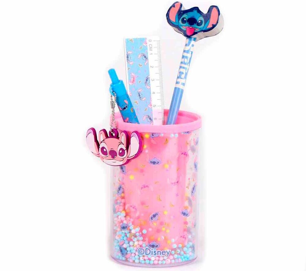 PORTALÁPICES Y PAPELERÍA DE STITCH DISNEY