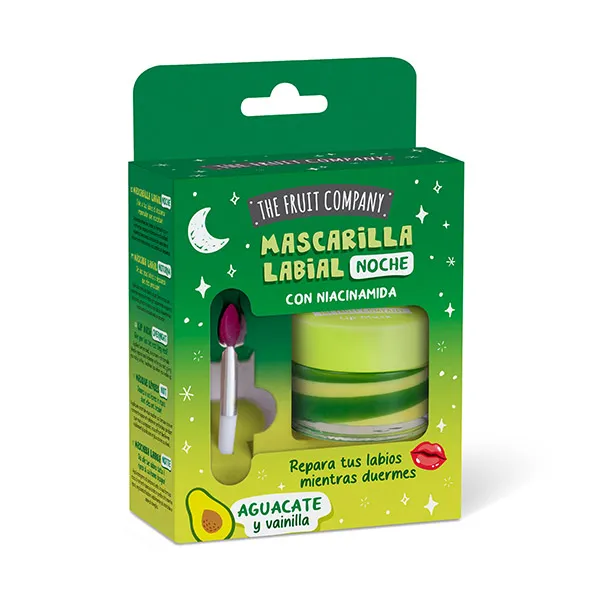 THE FRUIT COMPANY MASCARILLA LABIAL AGUACATE Y VAINILLA NIACINAMIDA