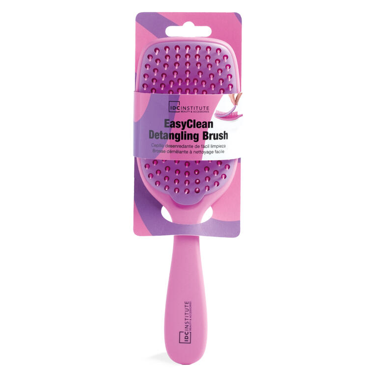 IDC INSTITUTE CEPILLO DESENREDANTE FÁCIL LIMPIEZA FUCSIA