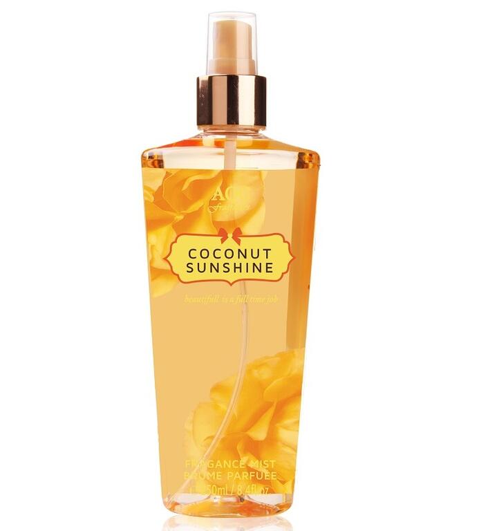 AQC FRAGANCES BODY MIST COCONUT SUNSHINE