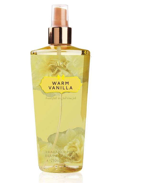 AQC FRAGANCES BODY MIST WARM VANILLA