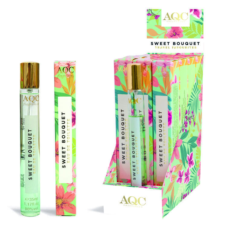 AQC FRAGANCES PERFUME 35ML ACORDES DE FLORES VERDES Y FRUTAS