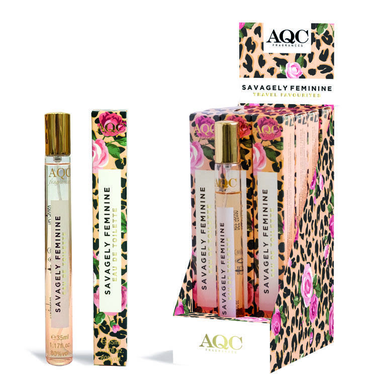 AQC FRAGANCES PERFUME 35ML ORQUÍDEA JAZMIN ROSAS Y CÍRICAS