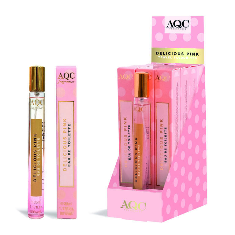 AQC FRAGANCES PERFUME 35ML TALCO BERGAMOTA SÁNDALO Y PACHULI