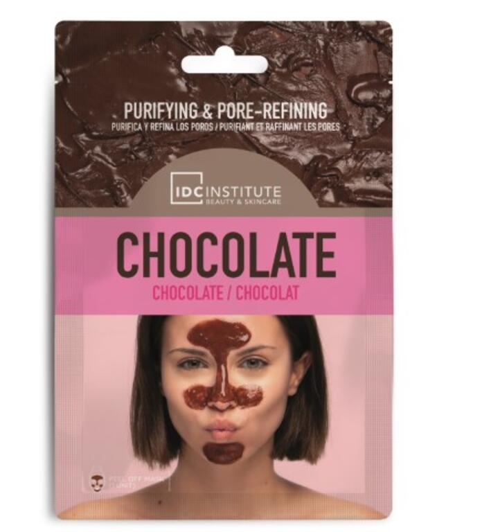 IDC INSTITUTE MASCARILLA PEEL OFF DE CHOCOLATE REFINADORA DE POROS