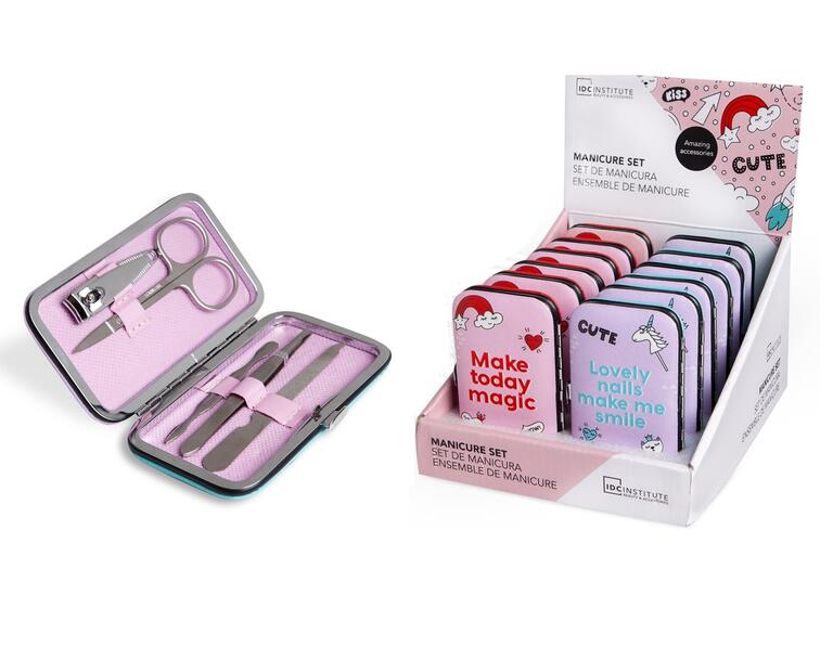 IDC INSTITUTE SET DE MANICURA LAS UÑAS BONITAS ME HACEN SONREIR