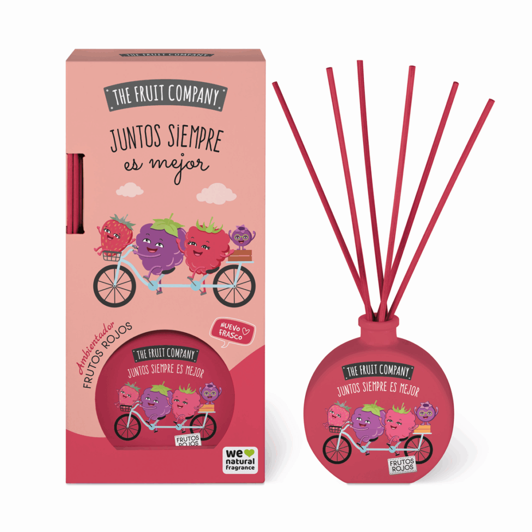 THE FRUIT COMPANY AMBIENTADOR MIKADO FRUTOS ROJOS