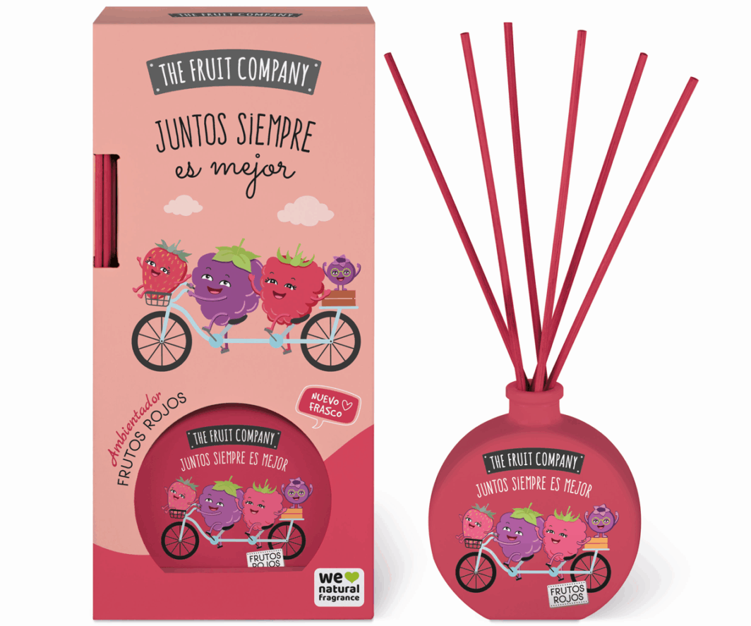 THE FRUIT COMPANY AMBIENTADOR MIKADO FRUTOS ROJOS