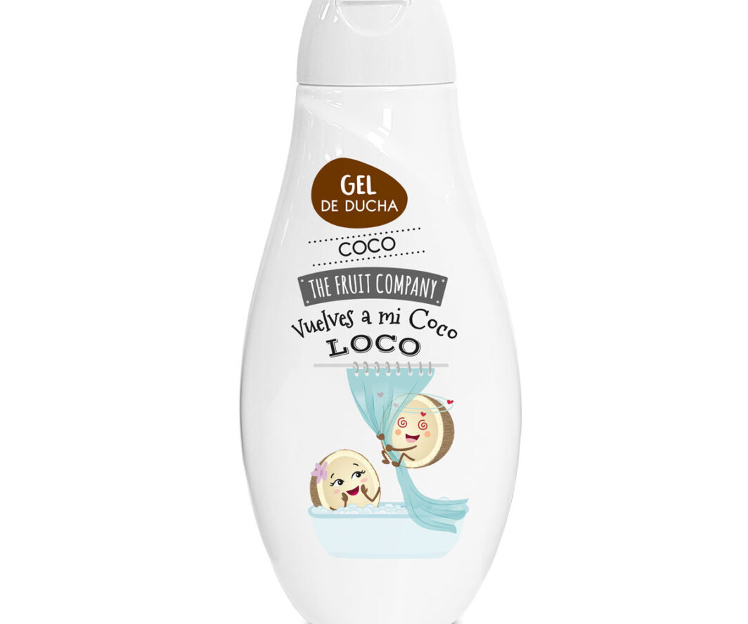 THE FRUIT COMPANY GEL DE DUCHA COCO LOCO