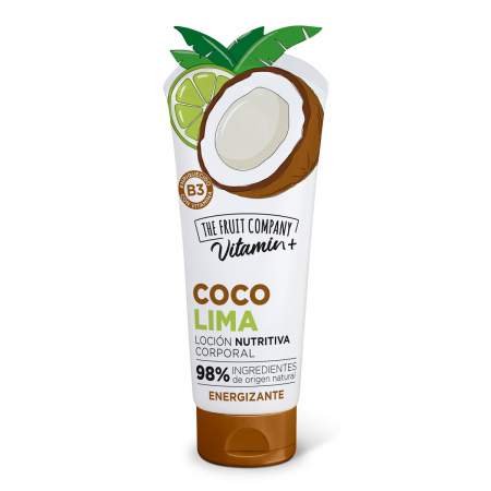 THE FRUIT COMPANY LOCIÓN NUTRITIVA CORPORAL VITAMIN+ COCO LIMA