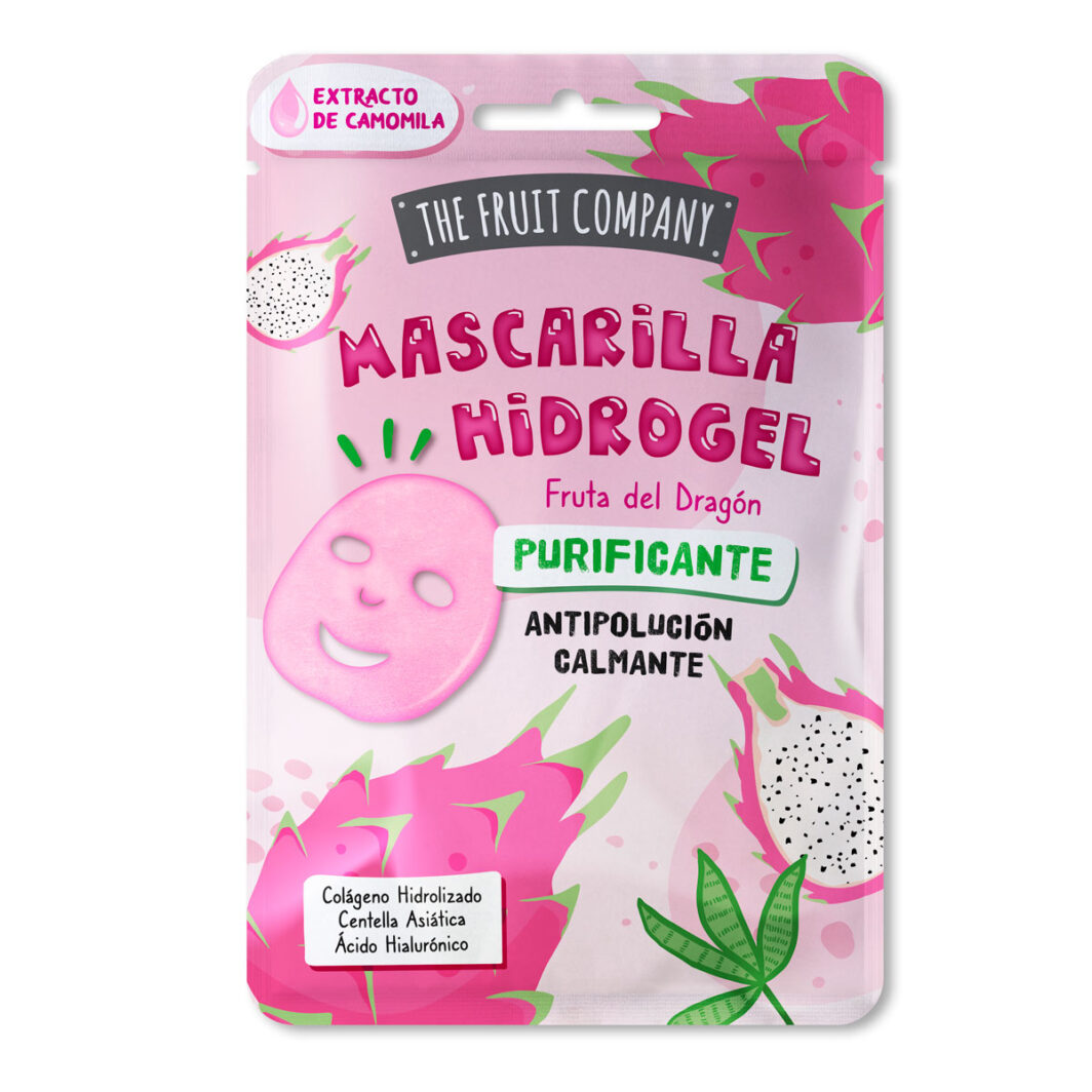 THE FRUIT COMPANY MASCARILLA FACIAL HIDROGEL FRUTA DEL DRAGÓN PURIFICANTE
