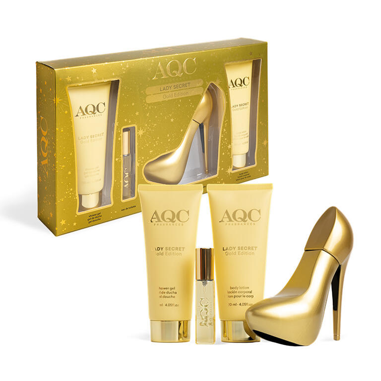 AQC PERFUMES LADY SECRETS GOLD EDITION