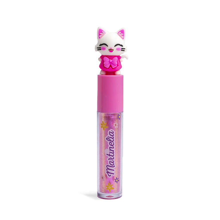 MARTINELIA LIPS GLOSS CON PARTÍCULAS GATO