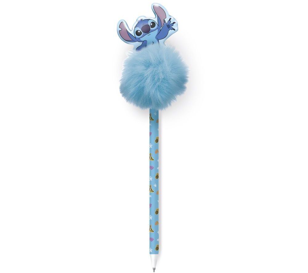 BOLÍGRAFO DE GEL CON POMPÓN STITCH