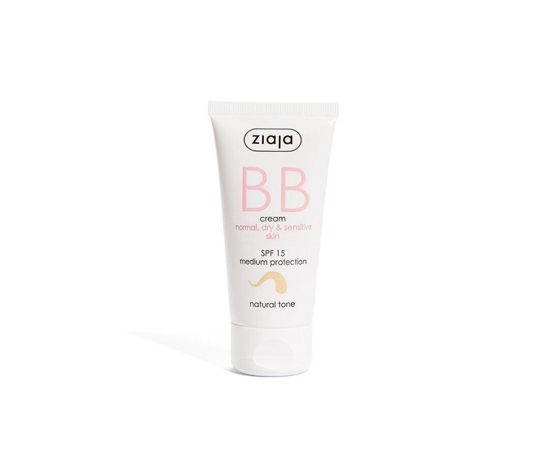 ZIAJA BB CREAM PIEL SECA - SENSIBLE Y NORMAL TONO NORMAL SPF 15